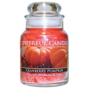 Cheerful Candle Cranberry Pumpkin Świeca Mała
