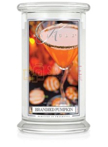 Kringle Candle Brandied Pumpkin  Large 2 Wick Classic Dynia i koniak