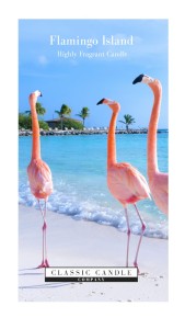 Classic Candle FLAMINGO ISLAND 2 Wick Large Jar