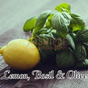 Milkhouse Candles LEMON BASIL & OLIVE Wosk