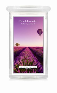 Classic Candle FRENCH LAVENDER 2 Wick Large Jar