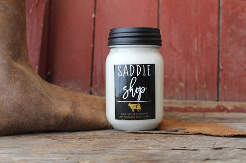13oz Mason Jar Candle - Saddle Shop.jpg