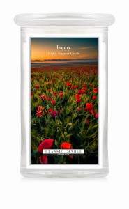 Classic Candle POPPY 2 Wick Large Jar