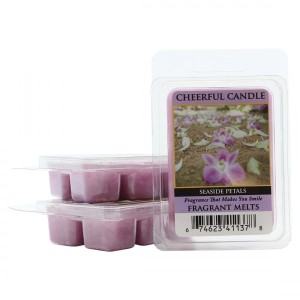 Cheerful Candle SEASIDE PETALS Wosk