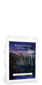 Classic Candle WEEKEND RETREAT Wax Melt