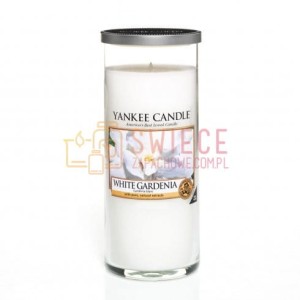Yankee Candle White Gardenia Pilar Duży