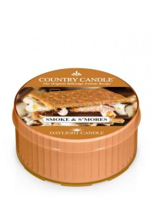 Country Candle SMOKE & S MORES DayLights
