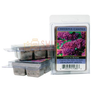 Cheerful Candle Lilacs in Bloom Wosk
