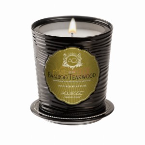 BAMBOO TEAKWOOD ~11 oz Large Soy LUXE Tin Candle