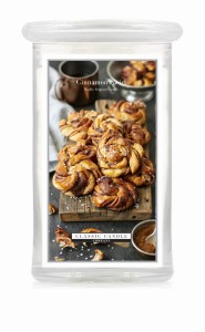 Classic Candle CINNAMON SWIRL 2 Wick Large Jar