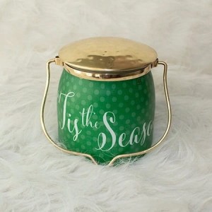 Milkhouse Candles TIS THE SEASON Sentiments Wrapped Butter