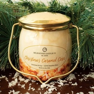 Milkhouse Candles CHRISTMAS CARAMEL CORN Wrapped Butter
