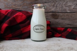 Milkhouse Candles CABIN FEVER Milk Bottle
