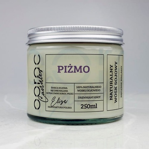Świeca Sojowa Piżmo - 250.jpg