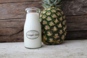 Milkhouse Candles PINEAPPLE GELATO Milk Bottle