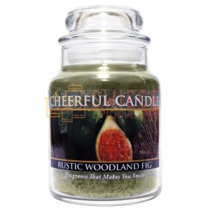 Cheerful Candle Rustic Woodland Fig Świeca Mała