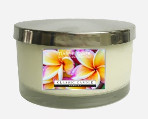 Classic Candle TIARE FLOWER Świeca SOY Średnia