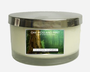 Classic Candle OAK MOSS AND MINT Świeca SOY Średnia