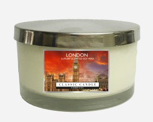 Classic Candle LONDON Świeca SOY Średnia
