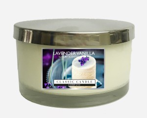 Classic Candle LAVENDER VANILLA Świeca SOY Średnia