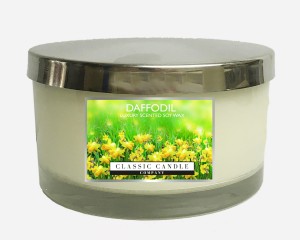 Classic Candle DAFFODIL Świeca SOY Średnia