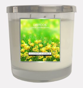 Classic Candle DAFFODIL Świeca SOY Duża