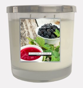 Classic Candle BLACKBERRY TEA Świeca SOY Duża