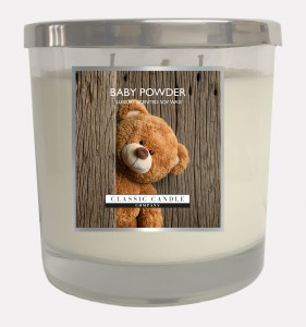 Classic Candle BABY POWDER Świeca SOY Duża