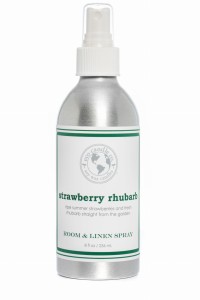 Eco Candle Co.  STRAWBERRY RHUBARB Room & Linen Spray