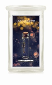 Classic Candle LOVE, MAGIC, SECRET 2 Wick SOY Large Jar