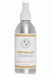 Eco Candle Co. CHRISTMAS PEAR Room & Linen Spray