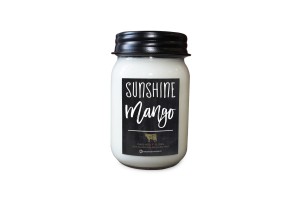 Milkhouse Candles SUNSHINE MANGO Mason Jar