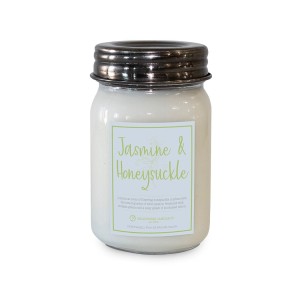 Milkhouse Candles JASMINE & HONEYSUCKLE LE Mason Jar