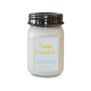 Milkhouse Candles GUAVA LEMONADE LE Mason Jar