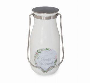 Milkhouse Candles CHEERS GRINCHES! LE Milkbottle Pint Jar