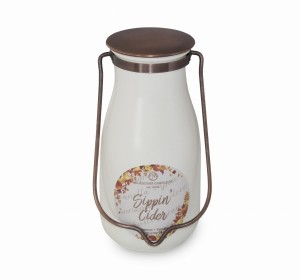 Milkhouse Candles SIPPIN' CIDER LE Milkbottle Pint Jar