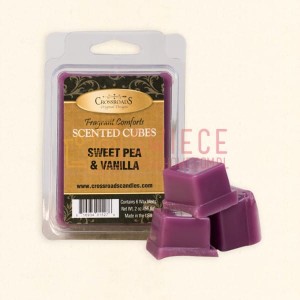 CrossroadS Sweet Pea & Vanilla Wosk