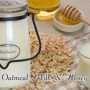 Milkhouse Candles OATMEAL, MILK & HONEY Świeca Duża