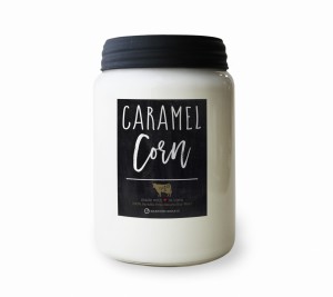 Milkhouse Candles CARAMEL CORN Farmhouse Jar