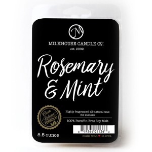 Milkhouse Candles ROSEMARY & MINT Wosk Duży