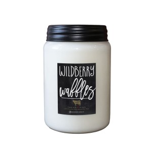 Milkhouse Candles WILDBERRY WAFFLES Farmhouse Jar