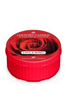 Country Candle LOVE & ROSES DayLights