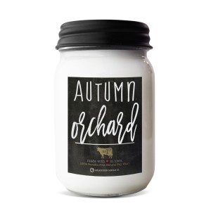 Milkhouse Candles AUTUMN ORCHARD Mason Jar