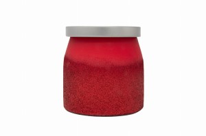 Milkhouse Candles MERRY BERRY SPICE LE Red Glitter Butter Jar 16 oz