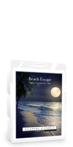 OUTLET Classic Candle BEACH ESCAPE Wax Melt