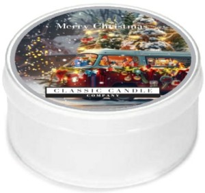 Classic Candle MERRY CHRISTMAS MiniLight