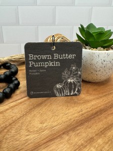 Milkhouse Candles BROWN BUTTER PUMPKIN Car Freshener