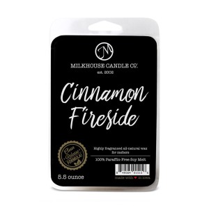 Milkhouse Candles CINNAMON FIRESIDE Wosk Duży
