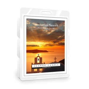 Classic Candle SANTORINI SUNSET Wax Melt
