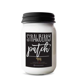 Milkhouse Candles STRAWBERRY PATCH Mason Jar
